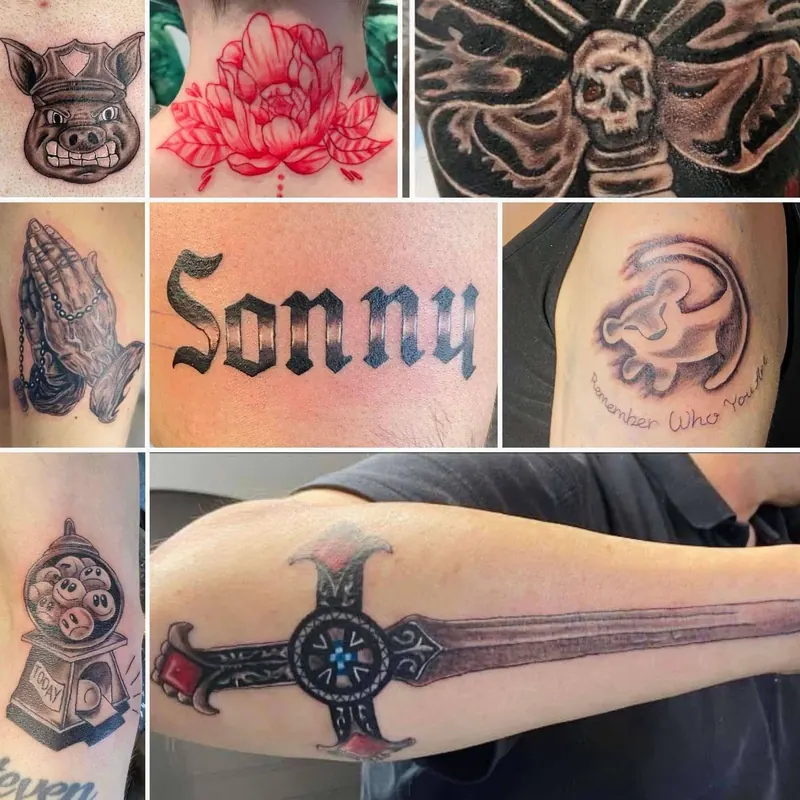 Tatouage Esteban projet